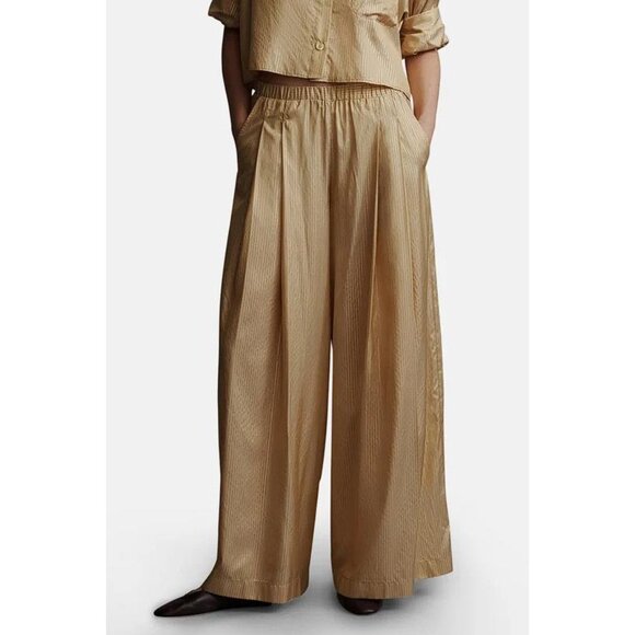 TWP Women's Sag Harbor Pant Size XS in Goldenrod/Gold - Picture 1 of 8
